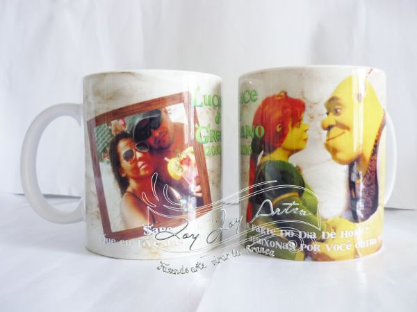 Caneca de porcelana